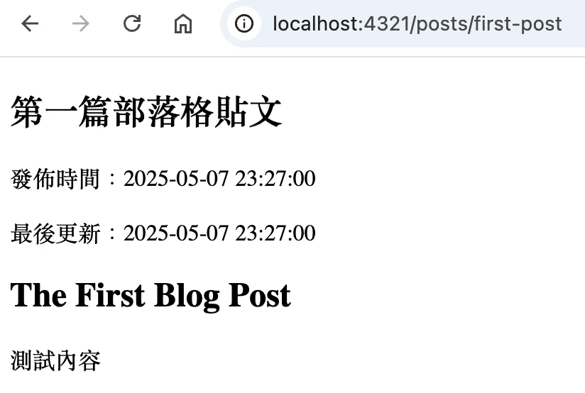 Markdown 套用 Layout