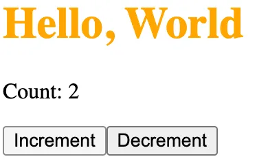 React Button Component