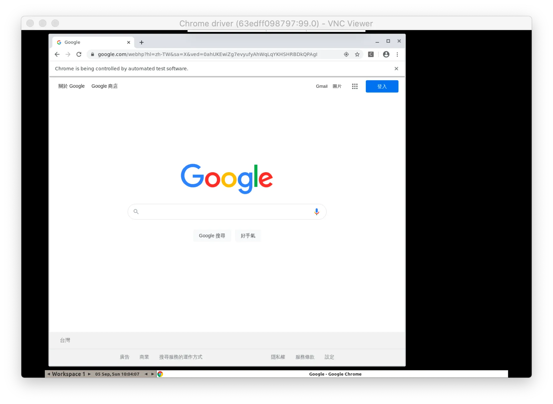 VNC 遠端操控 Docker container
